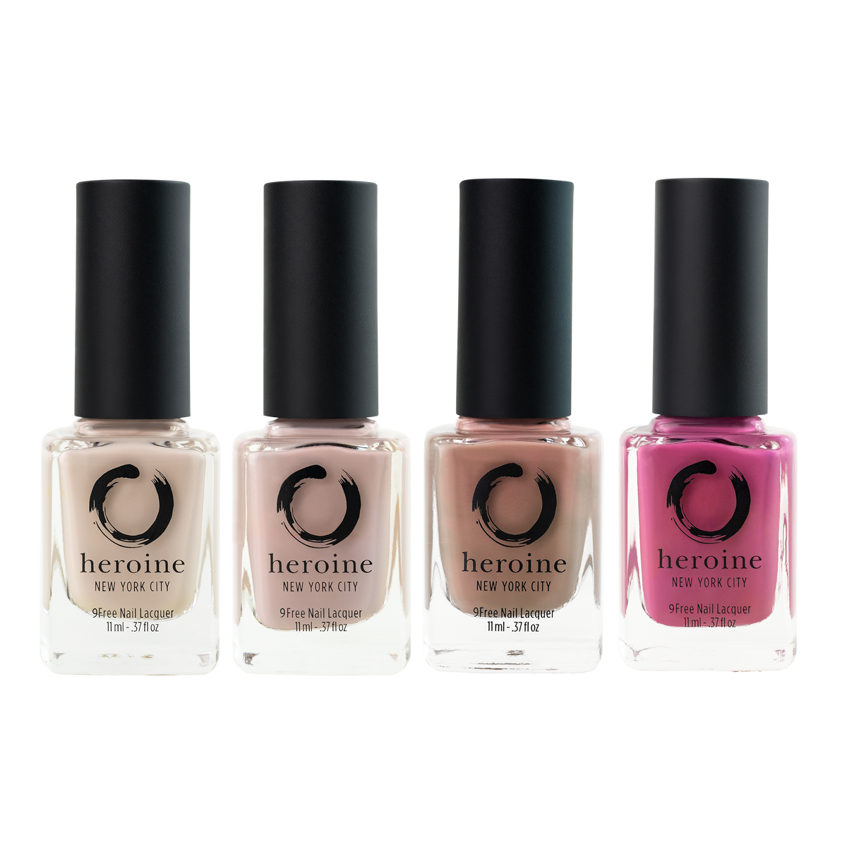 Neutral Nail Polish Colors – Nude Romantics Set| heroine.nyc