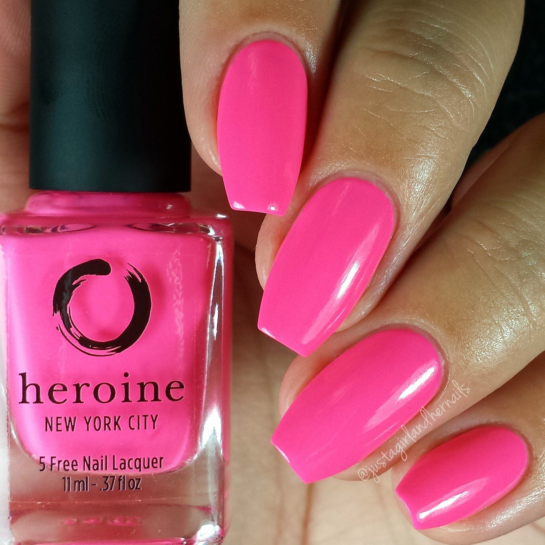 23 Neon Pink Nails and Ideas to Wear All Summer Long - StayGlam | Pink  ombre nails, Long acrylic nails, Neon pink nails