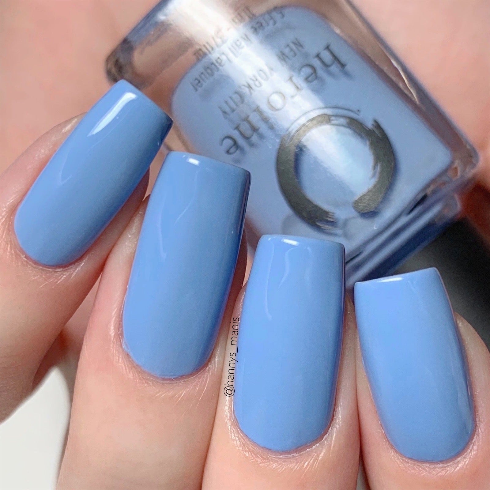 Sky Blue Nail Polish – Peek-A-Blue | heroine.nyc