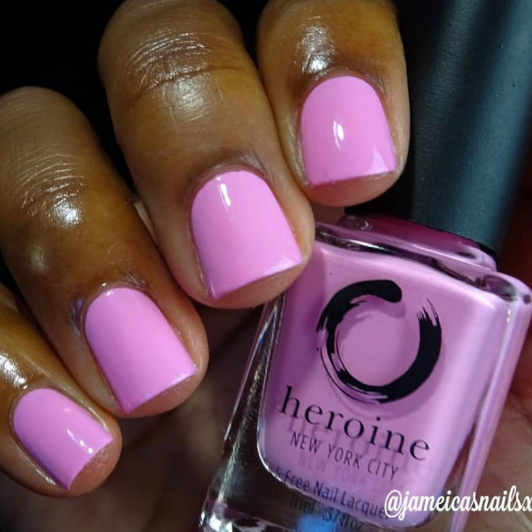 Bubble Gum Pink Nail Polish | heroine.nyc